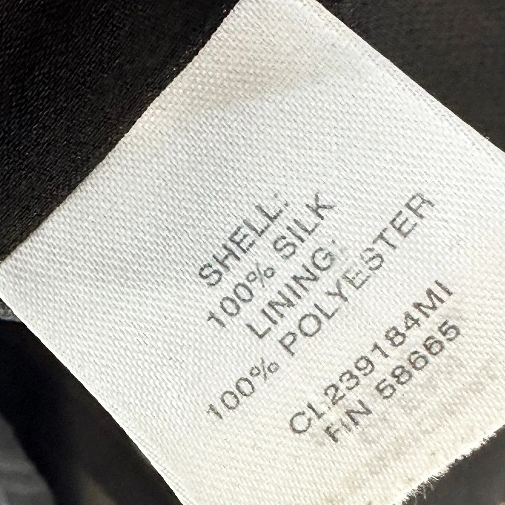 N/A 100% silk